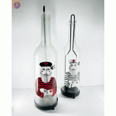 Пляшка-свічник «Морячок»