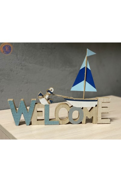 Табличка морська «welcome”