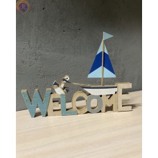 Табличка морська «welcome”