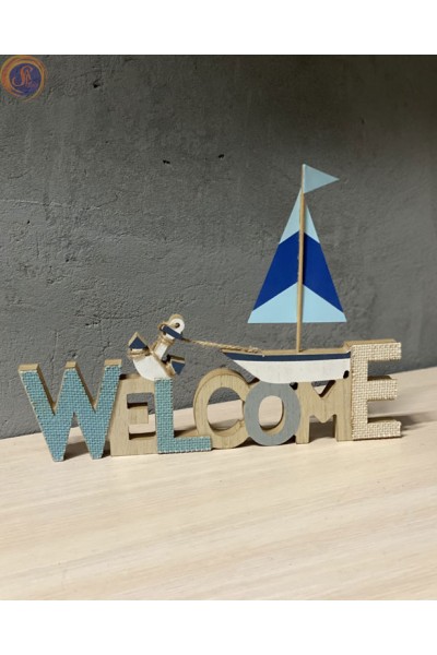 Табличка морська «welcome”