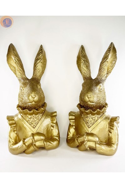 Заєць бюст голд