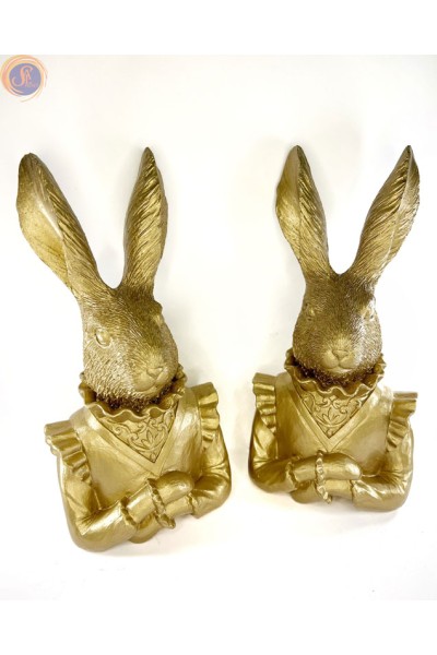 Заєць бюст голд