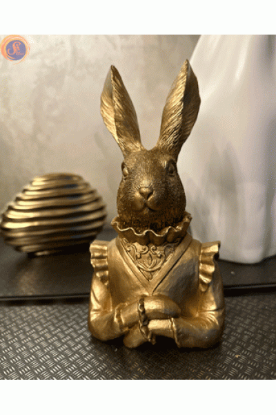 Заєць бюст голд