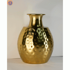 Ваза голд рельєфна