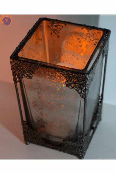 Ваза/Свічник «Зістарене скло»