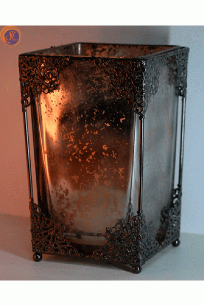 Ваза/Свічник «Зістарене скло»