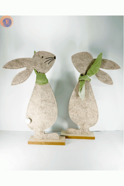 Зайці фетрові