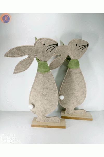 Зайці фетрові