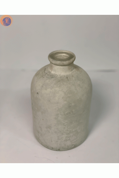 Ваза оксамитова/біла