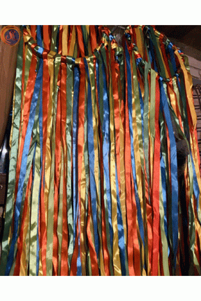 Декоративні кола зі стрічок