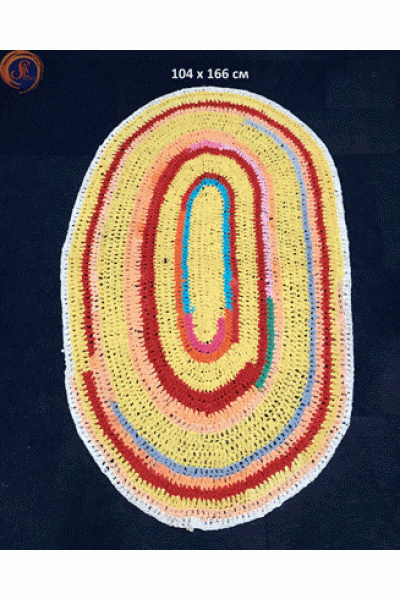 Килимки етно овал