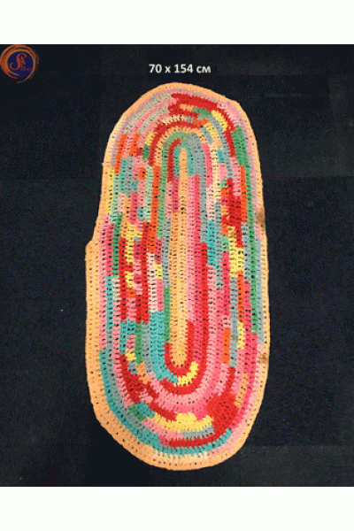 Килимки етно овал