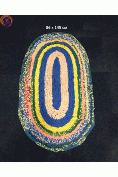 Килимки етно овал