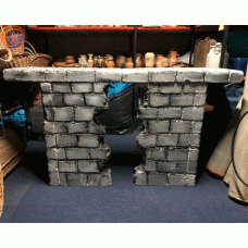 Камін декоративний прямий