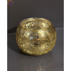 Підсвічник «Бочонок» gold