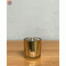 Підсвічник «Стакан» gold