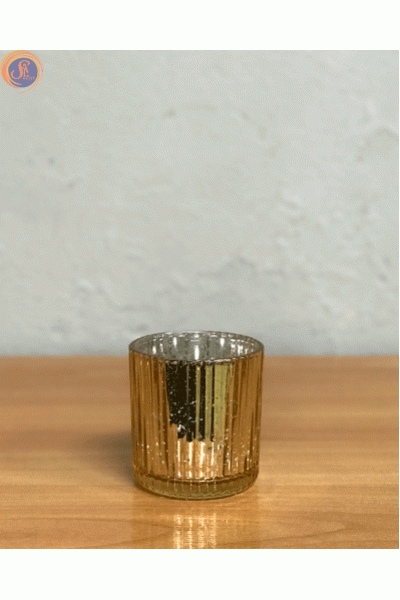 Підсвічник «Стакан» gold