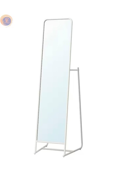 Дзеркало підлогове біле