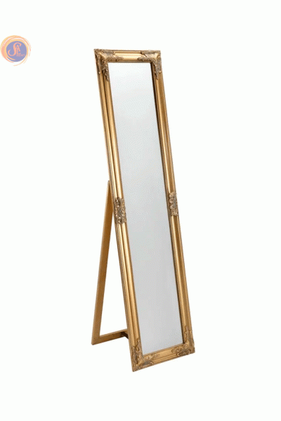 Дзеркало підлогове золоте