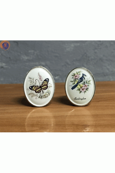 Вазочки з пташками