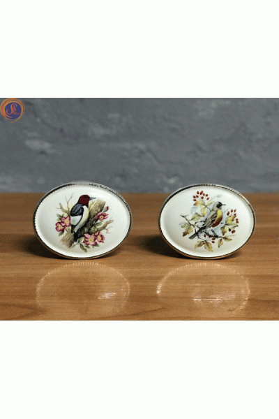 Вазочки з пташками