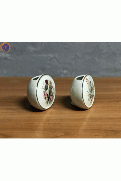 Вазочки з пташками