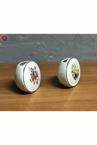 Вазочки з пташками