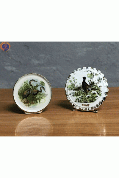 Вазочки з пташками