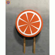 Апельсин з пінопласту
