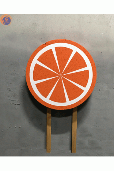 Апельсин з пінопласту