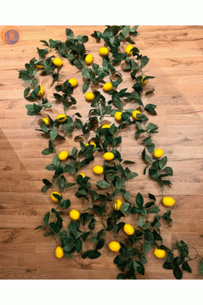 Гірлянда з лимонів