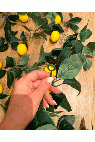 Гірлянда з лимонів