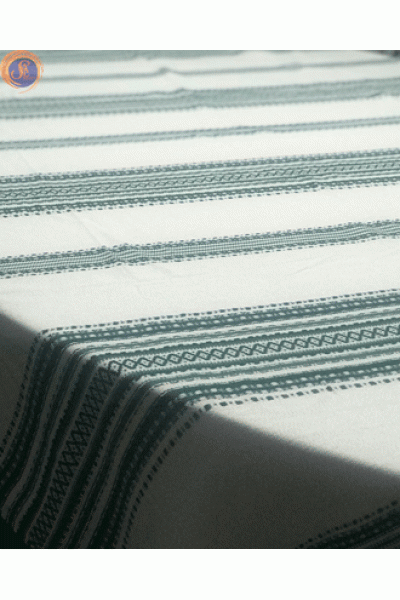 Скатертина українська «Зелений орнамент»