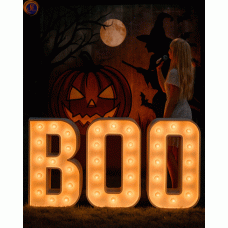 Напис «BOO»