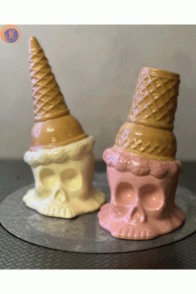 Череп з морозивом