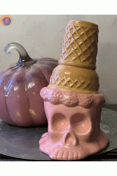 Череп з морозивом