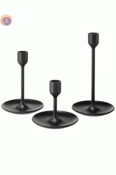 Підсвічник чорний 2