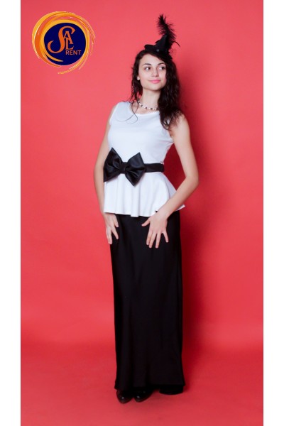 Шляпка дамська з пером