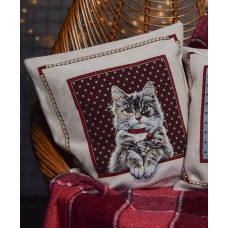 Подушка з котом