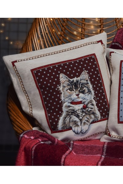 Подушка з котом