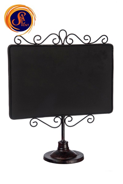 Грифельна дошка на стійці