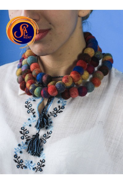 Намисто валяне