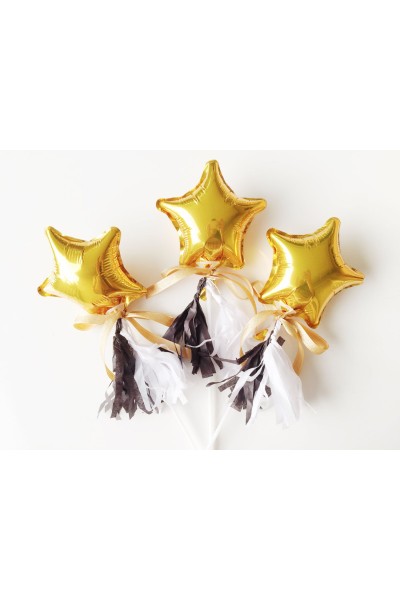 Зірка фольгована