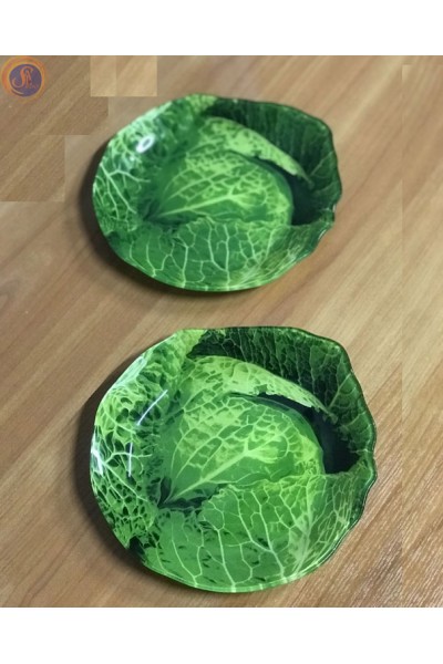 Тарілка закусочна «Капуста»