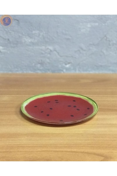 Тарілка десертна «Кавун»