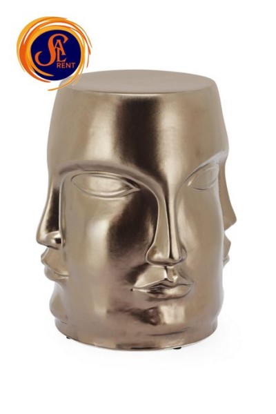 Стілець/тумба MING FACE Bronz