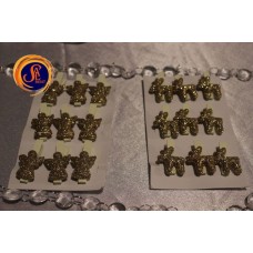 Прищіпки золотаві