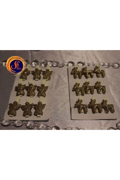 Прищіпки золотаві