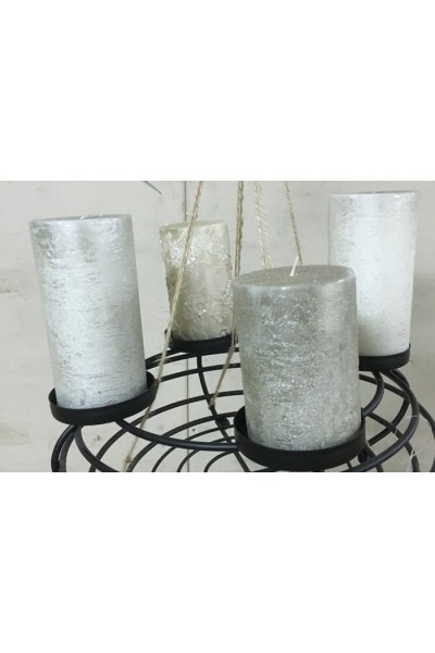 Свічки срібні