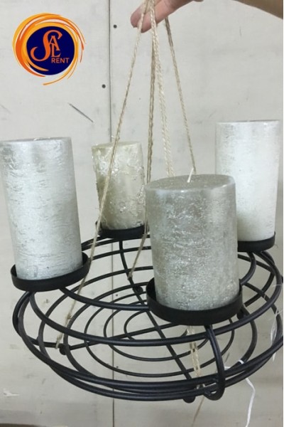 Свічки срібні